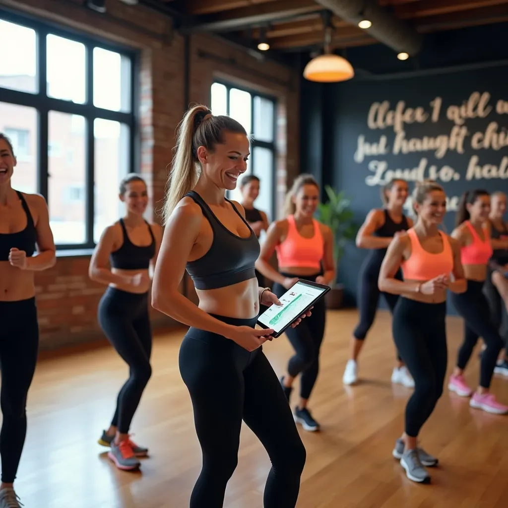 Modern office environment